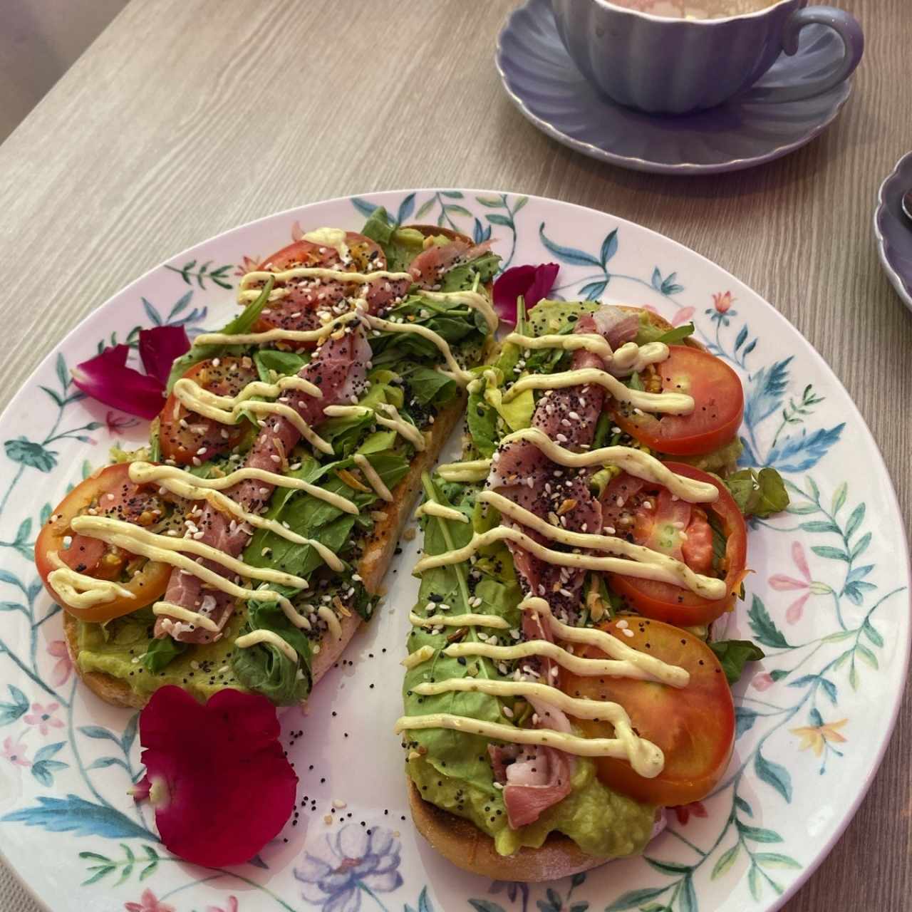 Avocado Toast - Avocado Parmesano