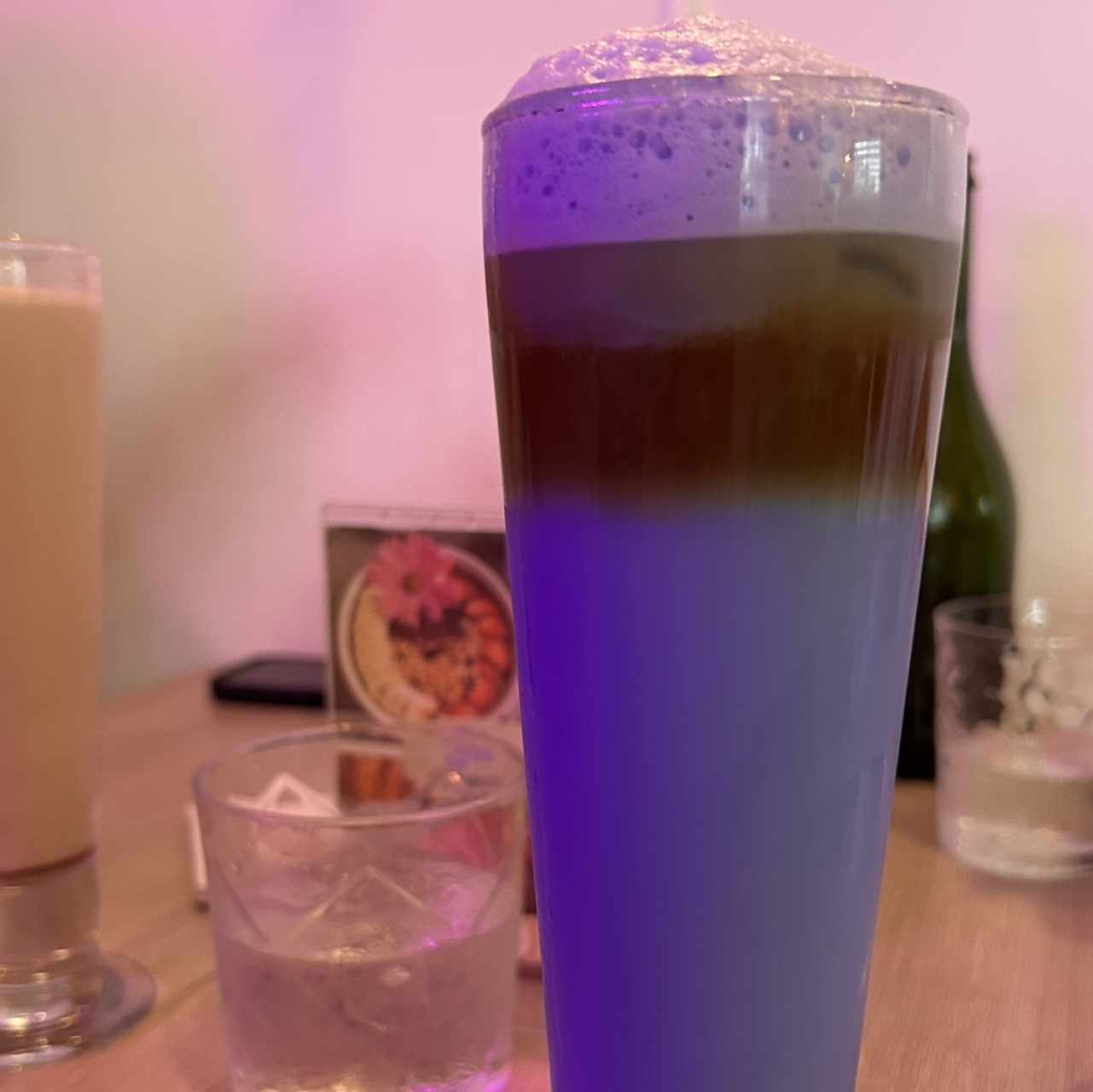 Lavender latte