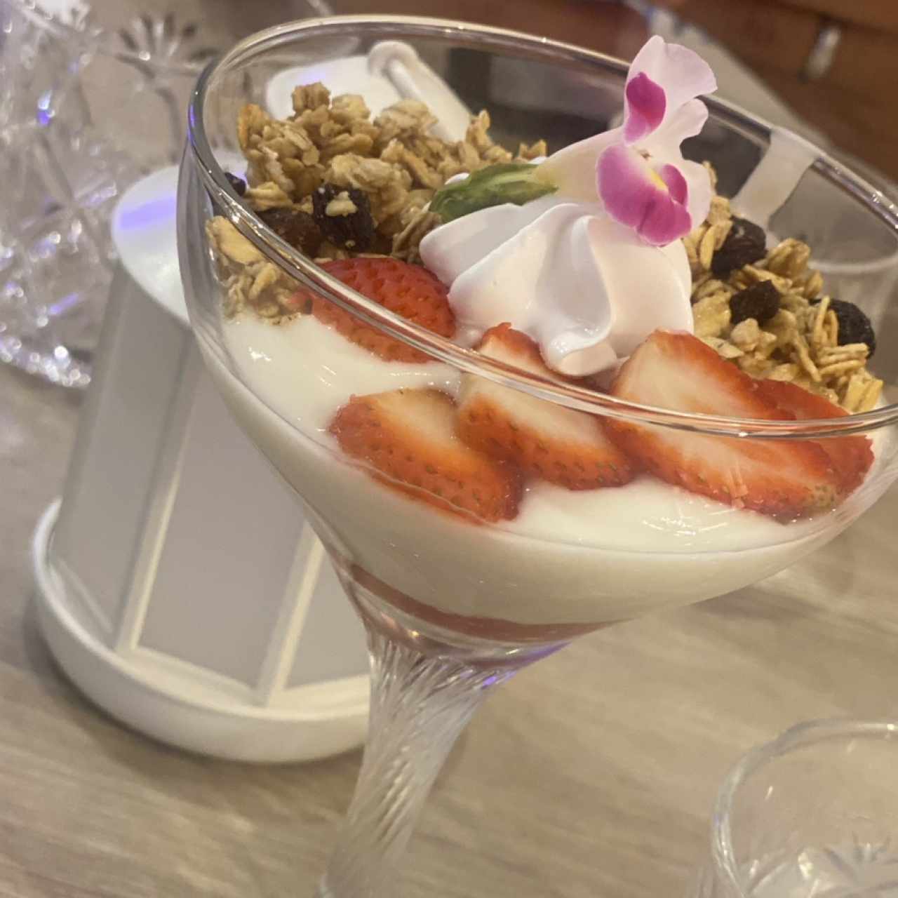 Entradas - Yogurt Parfait