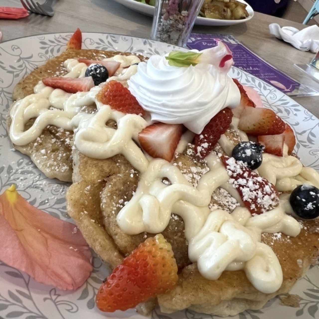 Cinnamon roll on Cream Cheese