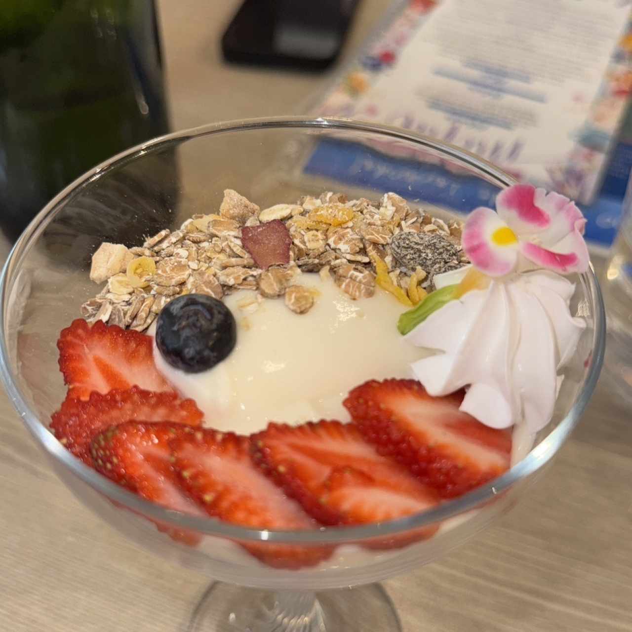 Entradas - Yogurt Parfait