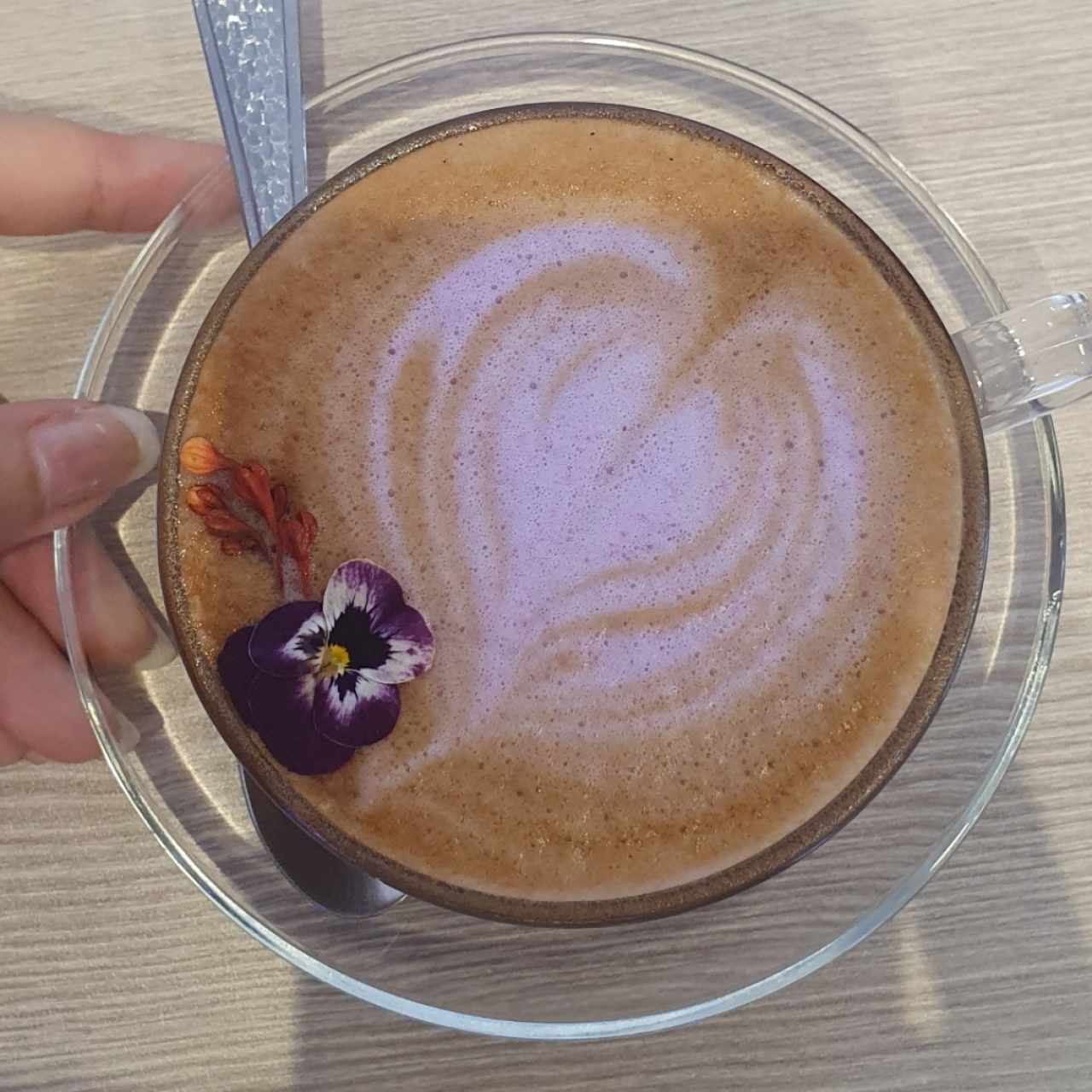 Latte de lavanda