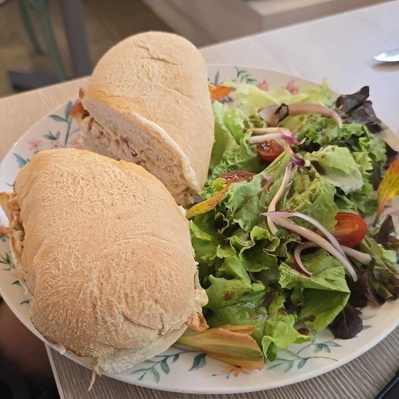 Roasted Chicken Club Sandwich