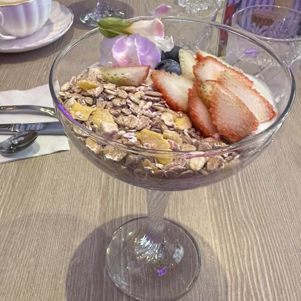 Entradas - Yogurt Parfait