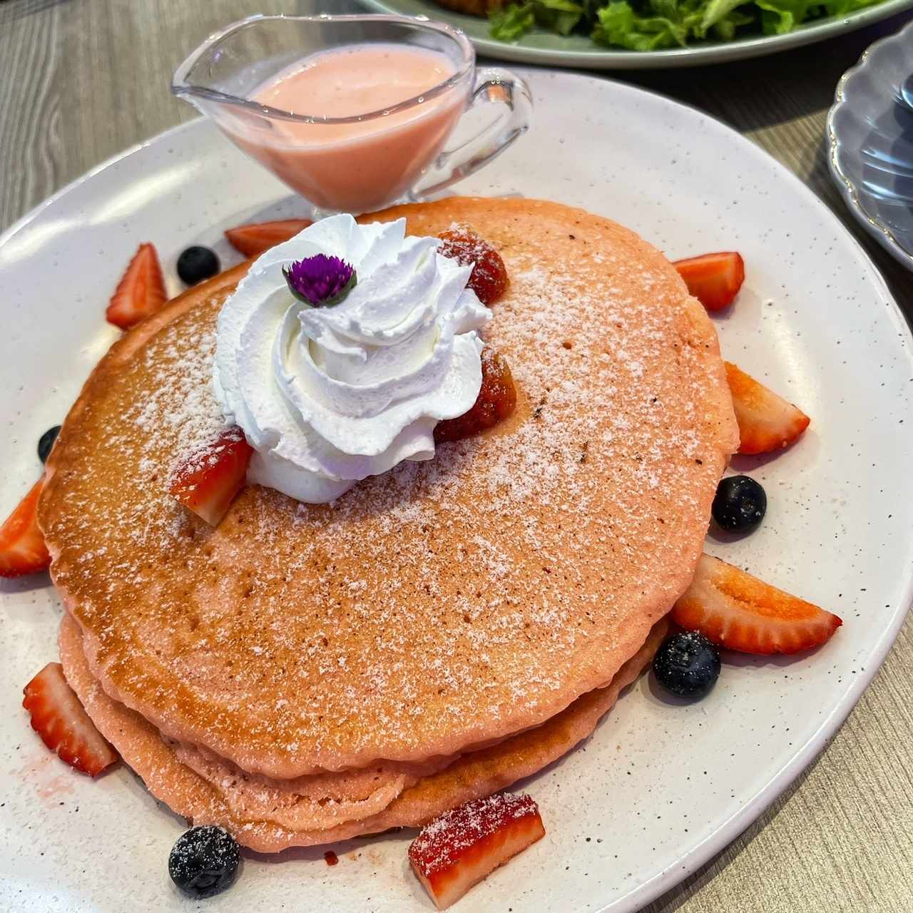 Pancake de Rosas