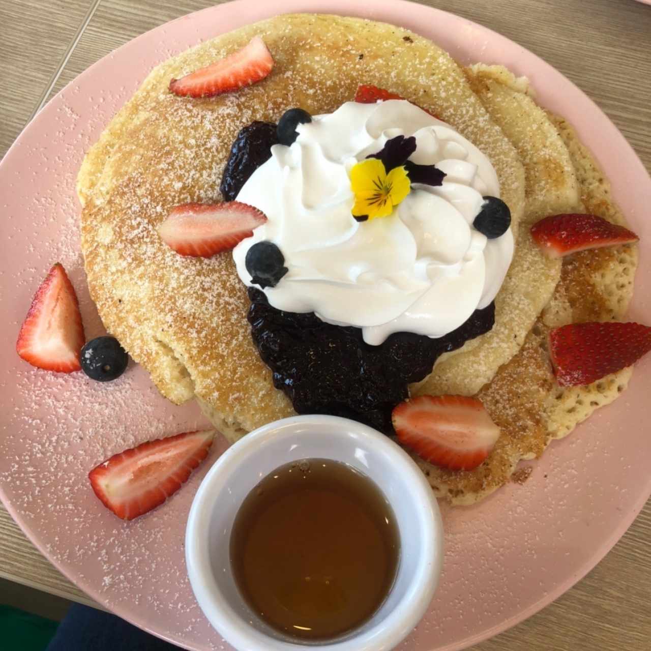 Pancakes con Blueberry
