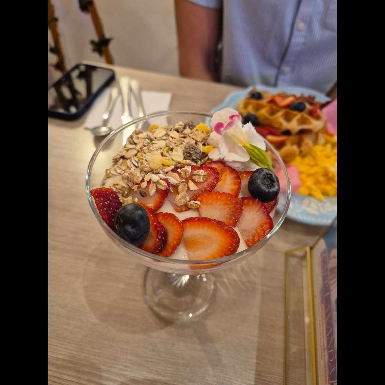 Entradas - Yogurt Parfait