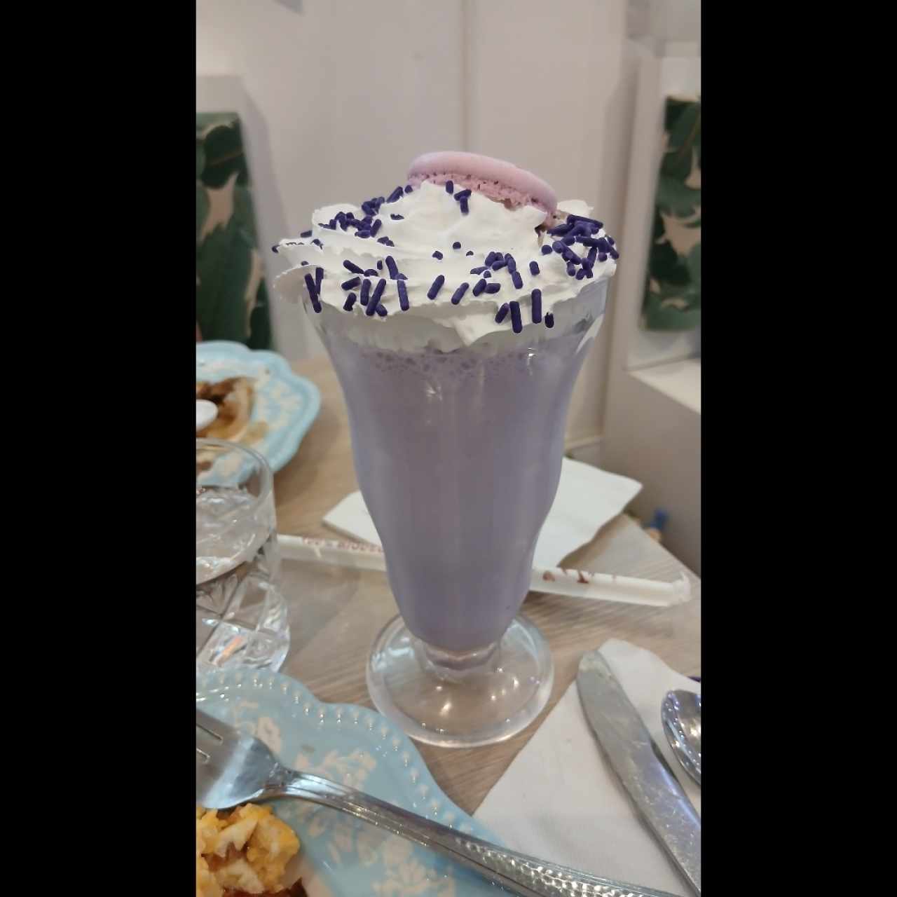 malteada de lavanda
