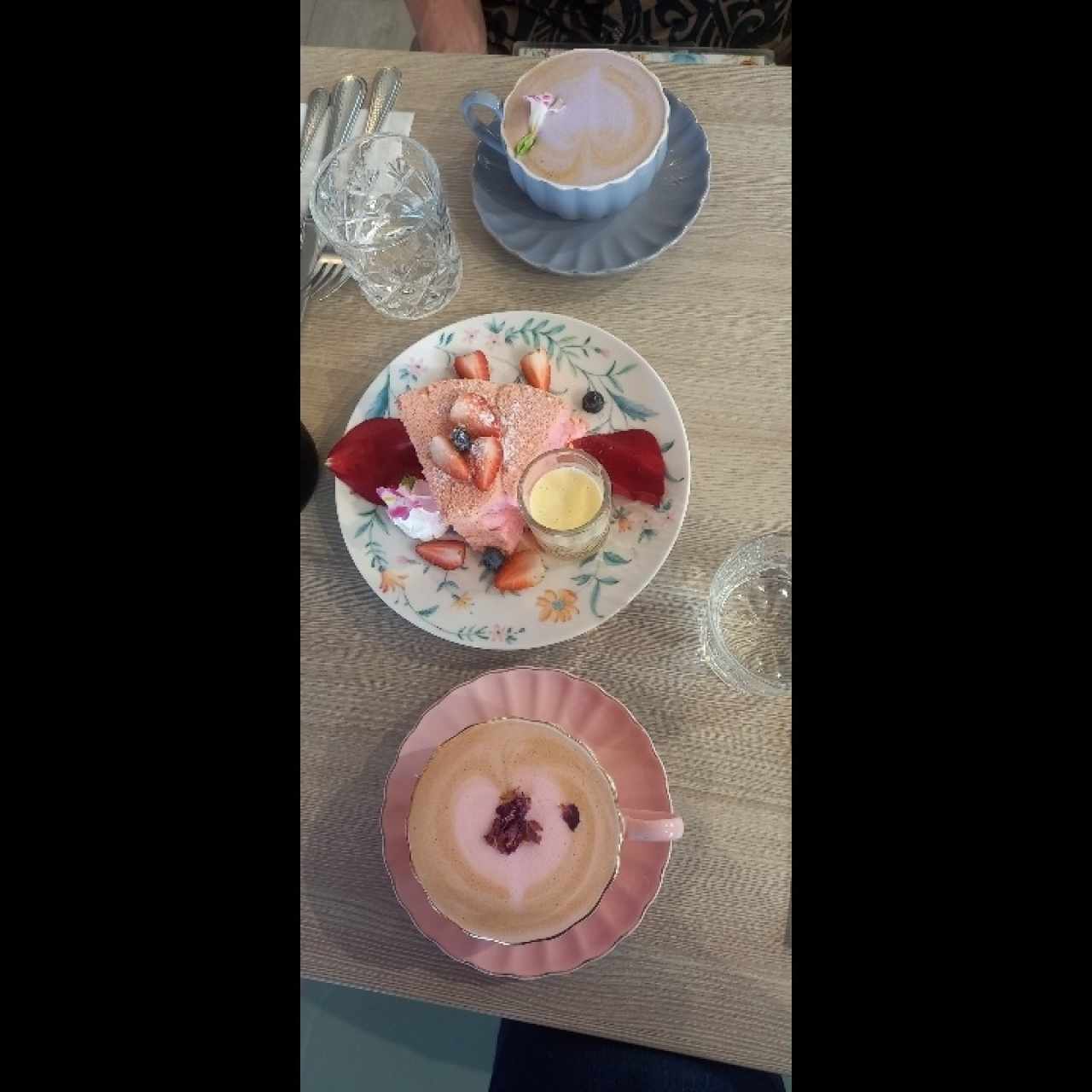 Café con aroma de lavanda y café con aroma de rosas