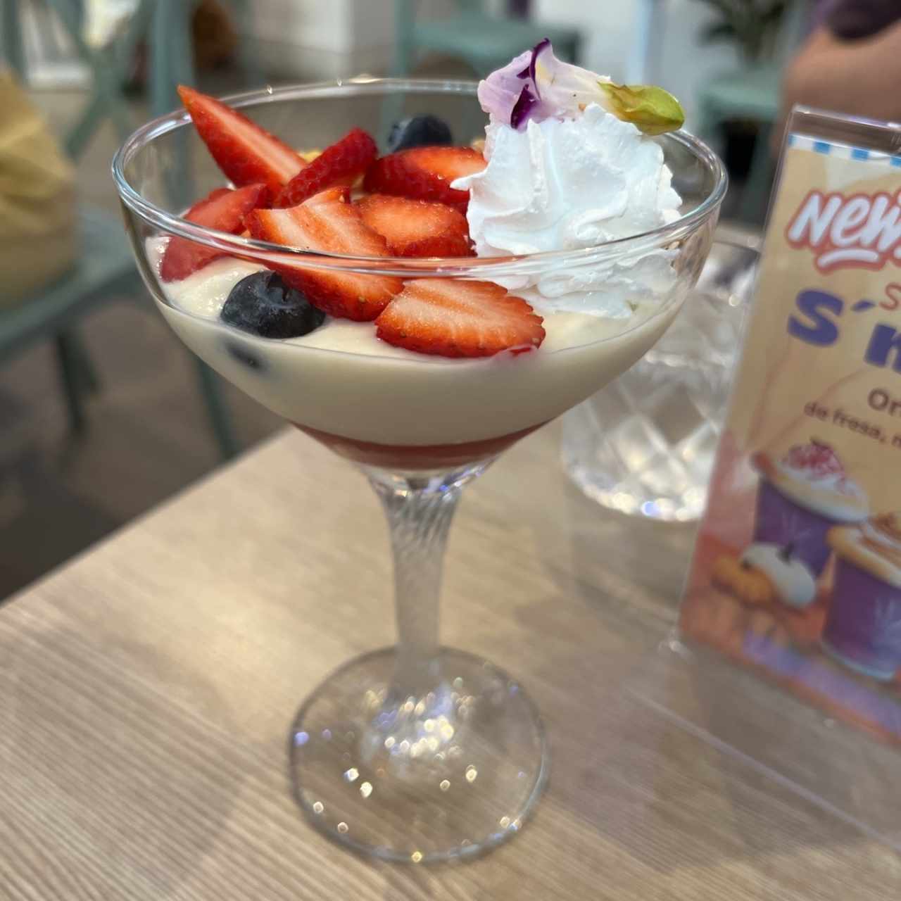 Entradas - Yogurt Parfait