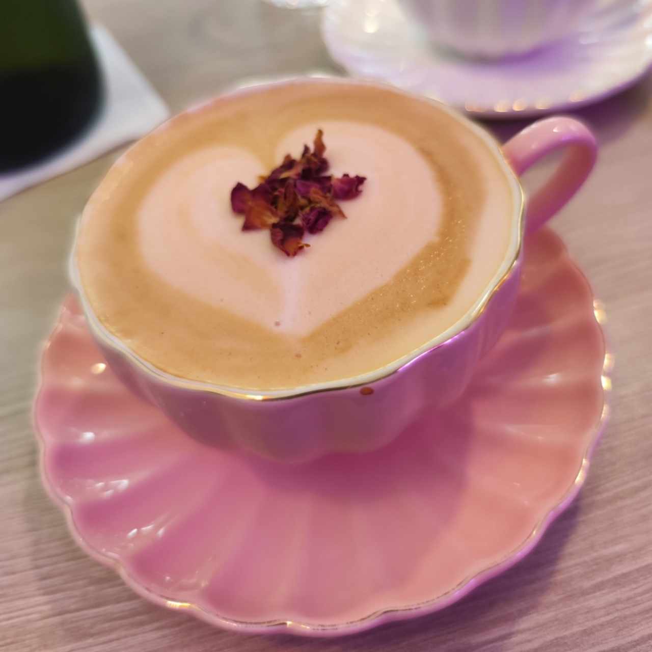 latte de rosas