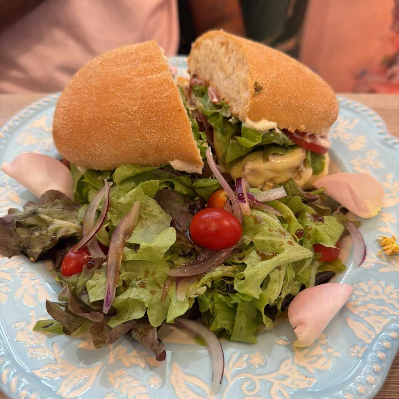 Roasted Chicken Club Sandwich