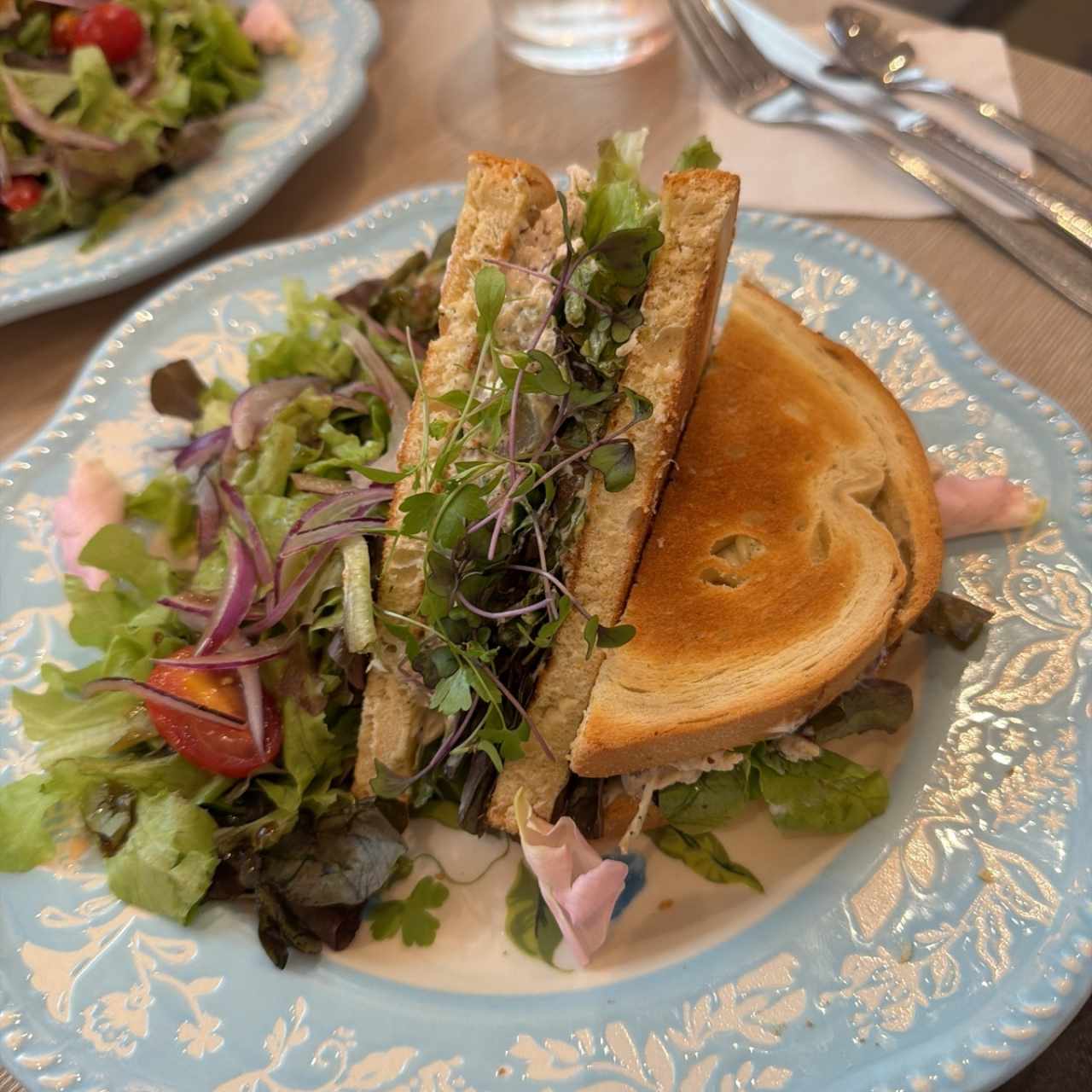 Roasted Chicken Salad Sandwich