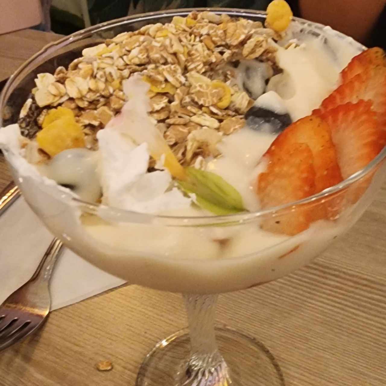 Entradas - Yogurt Parfait