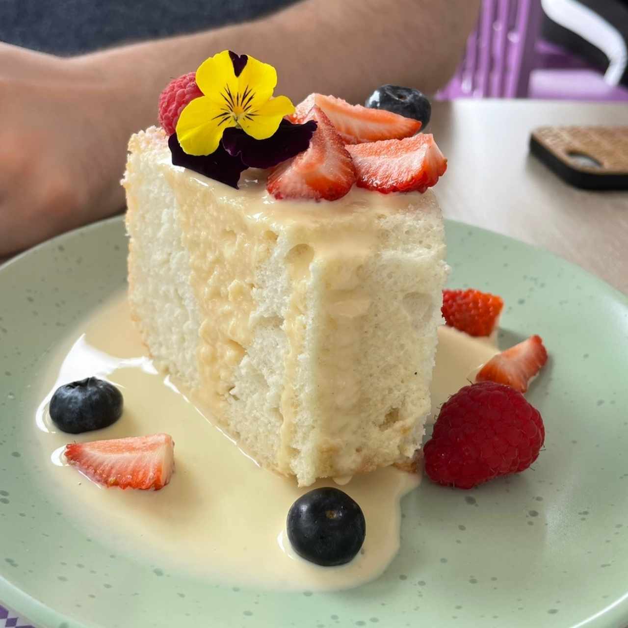 Angel Cake salsa de vainilla