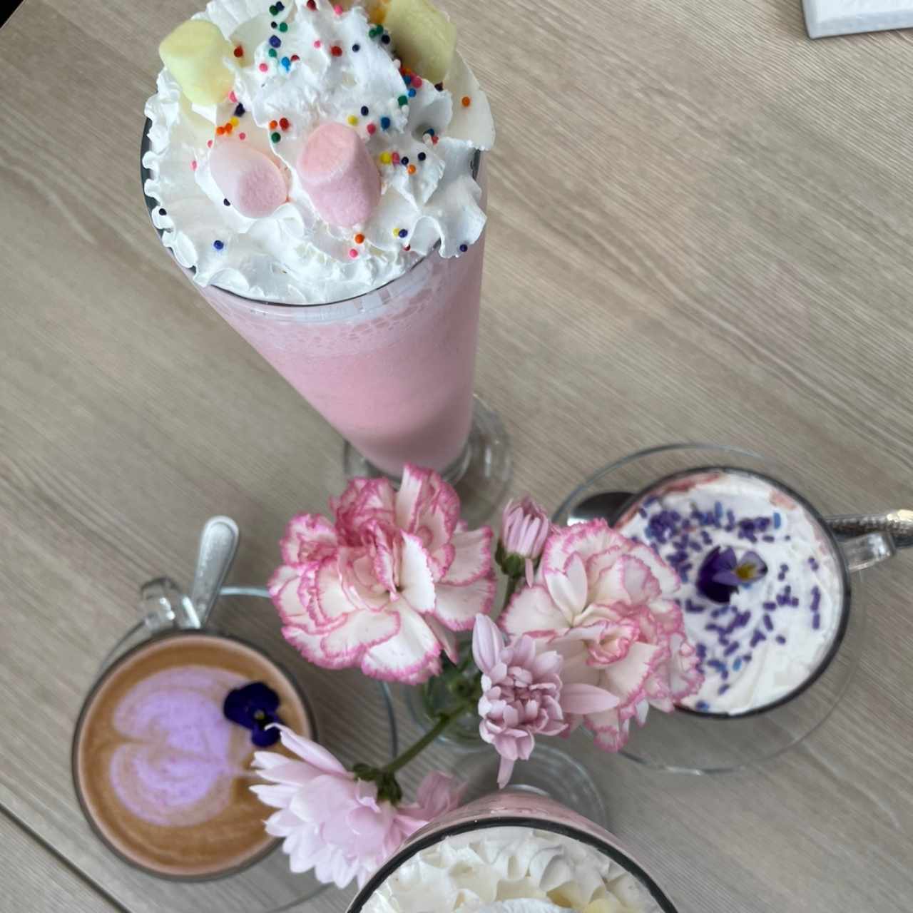 Malteada de Fresa