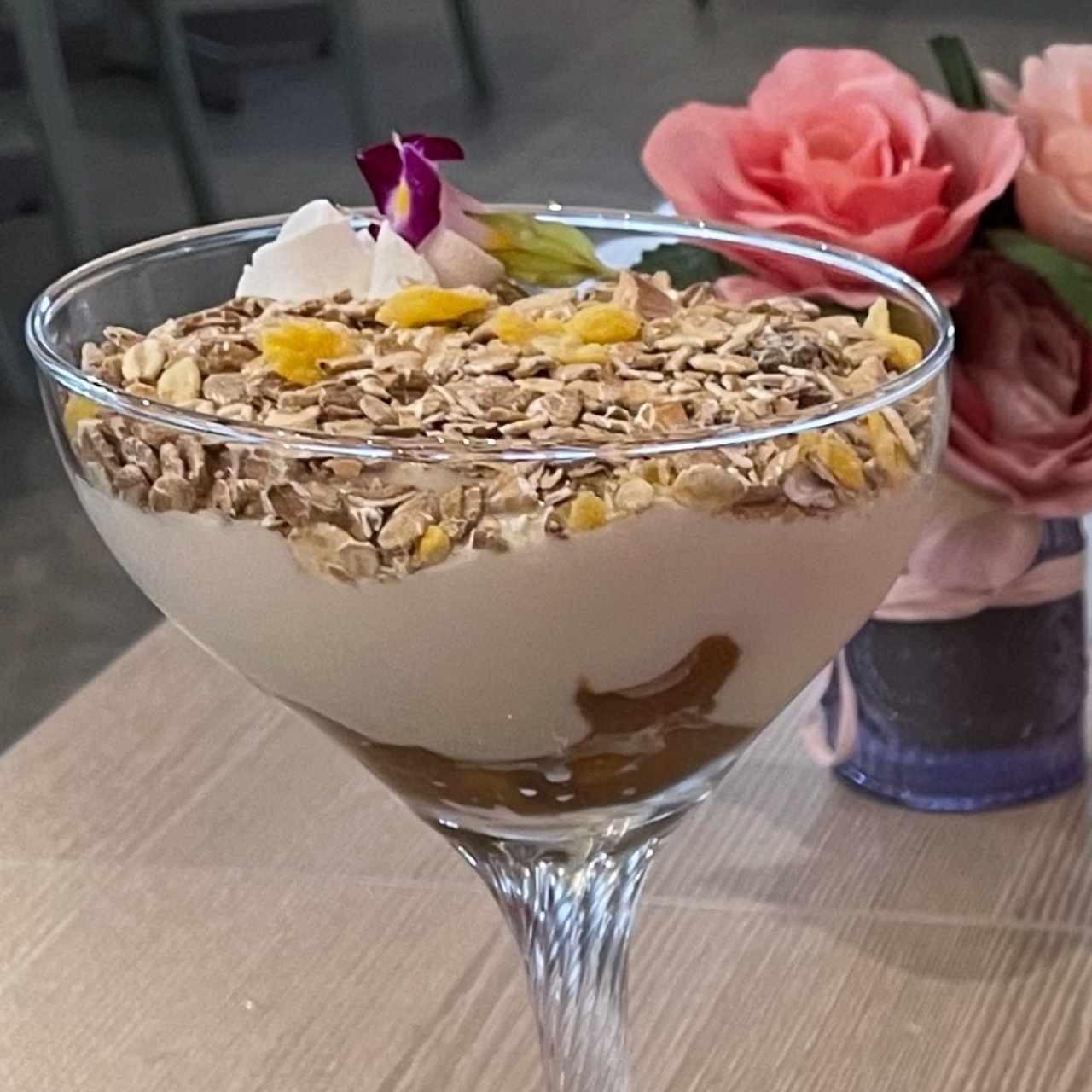 Parfait de Manzana Caramelizada