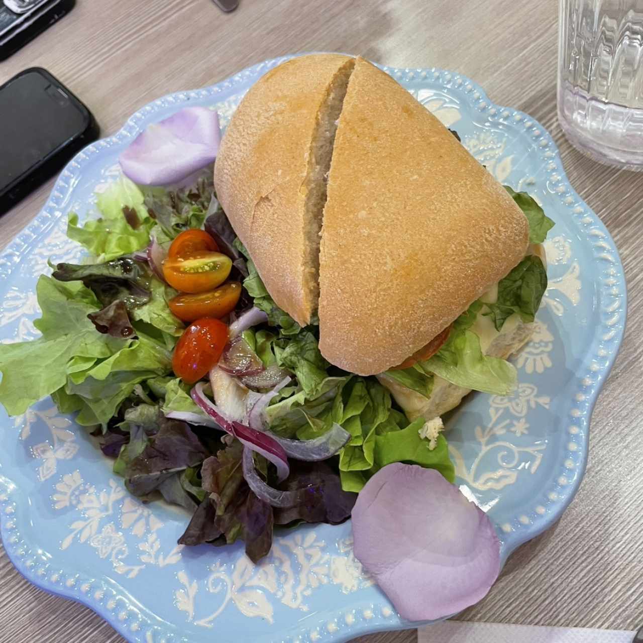 Roasted Chicken Club Sandwich