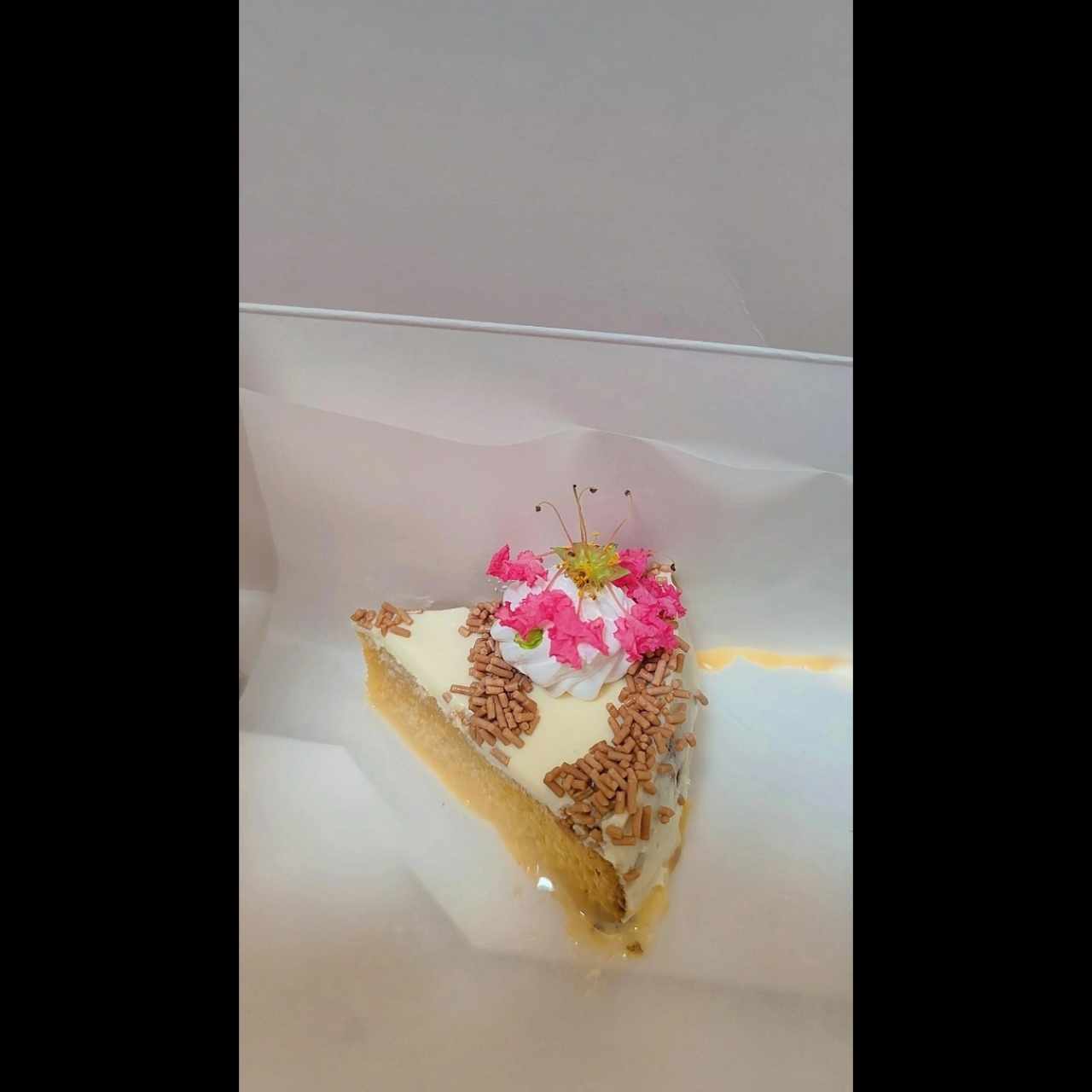 Tres leches de chocolate blanco 