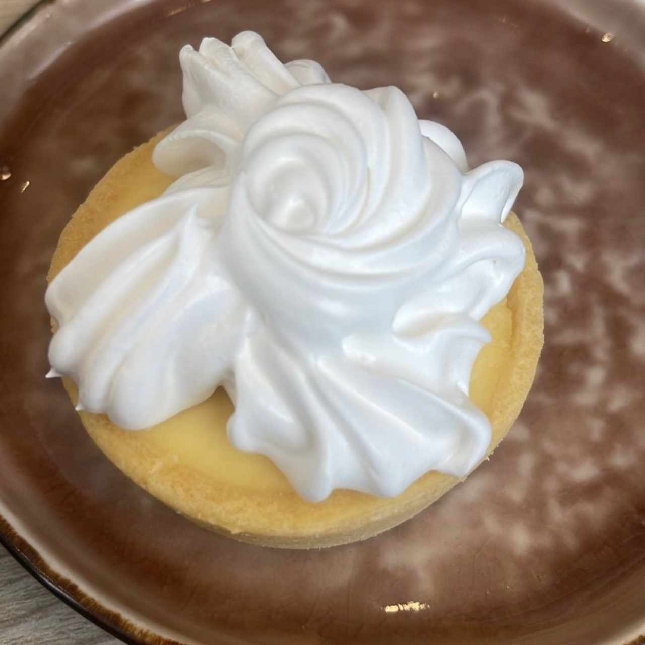 Mini tartela de maracuya