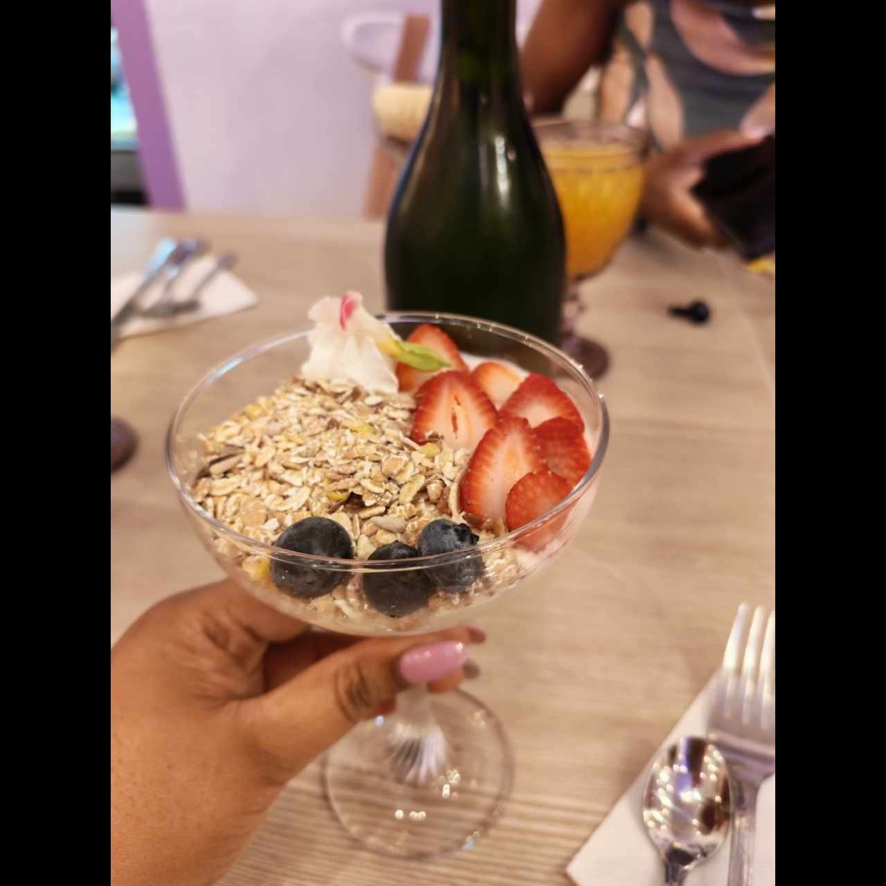 Entradas - Yogurt Parfait