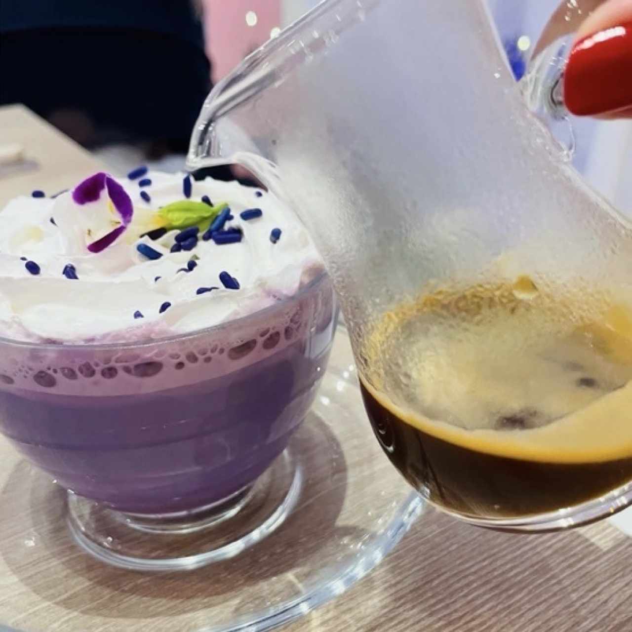 Latte lavanda