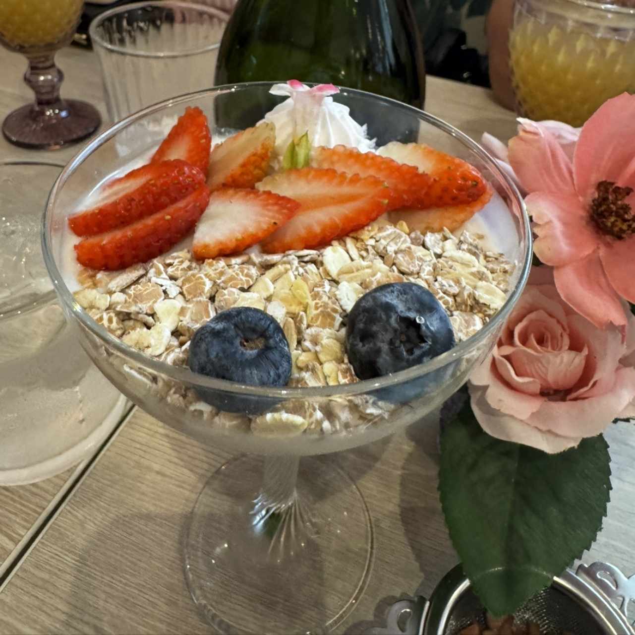 Entradas - Yogurt Parfait