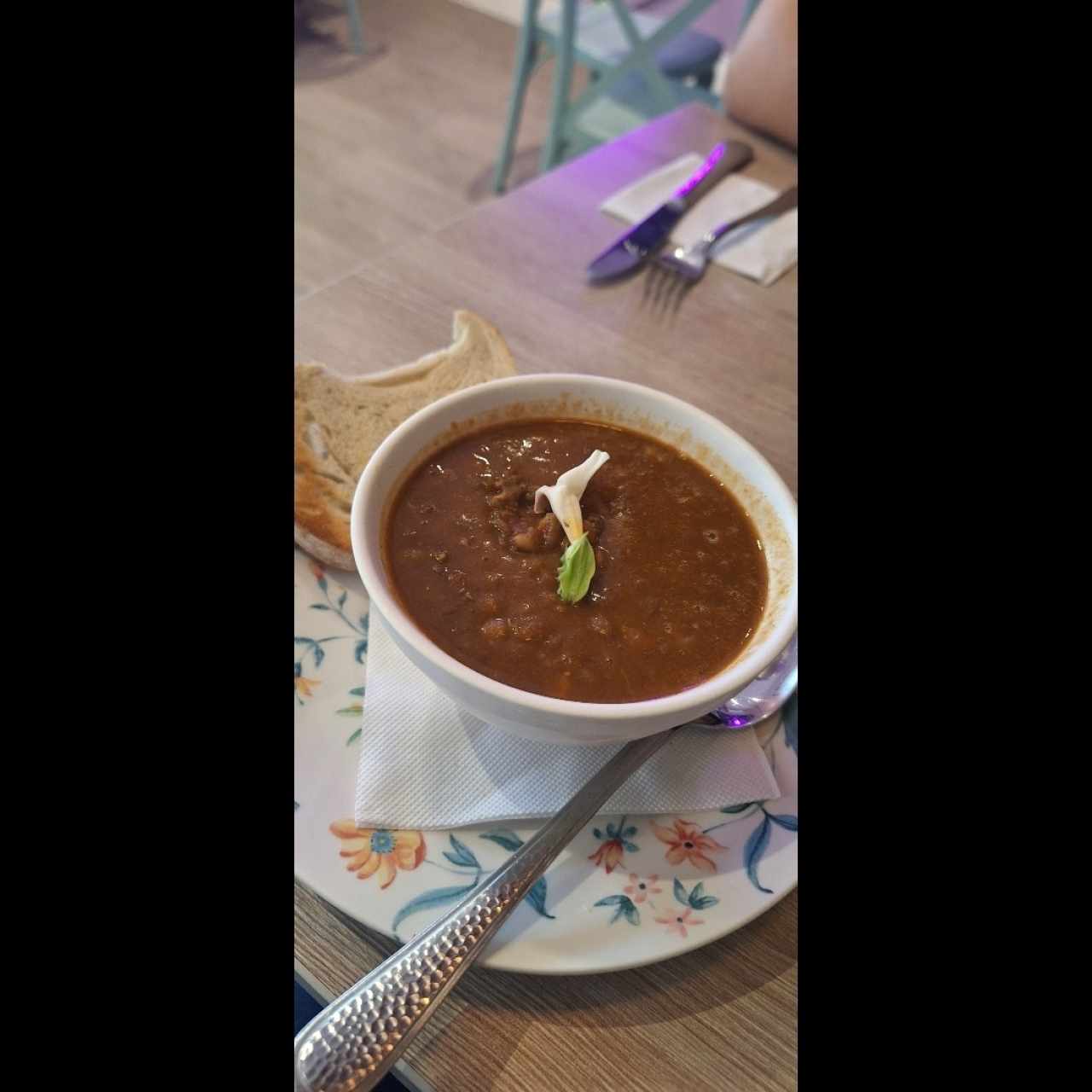 Sopa de Lentejas Meditteránea