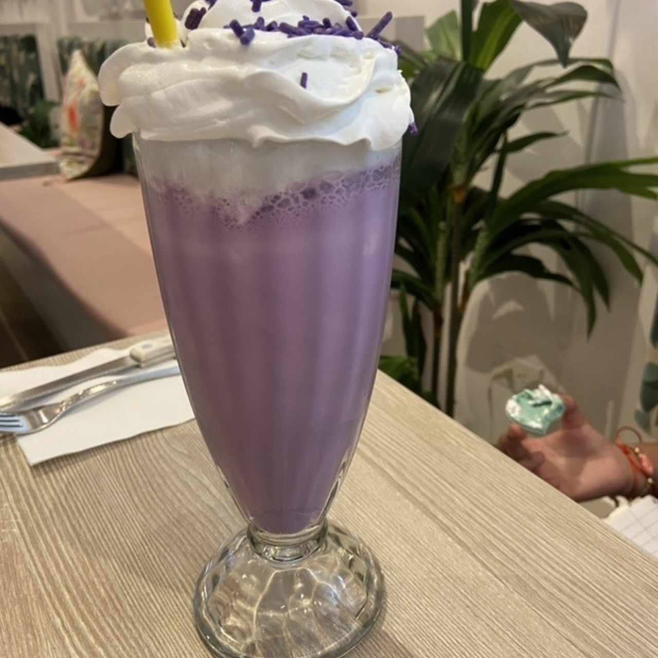 Malteada lavanda