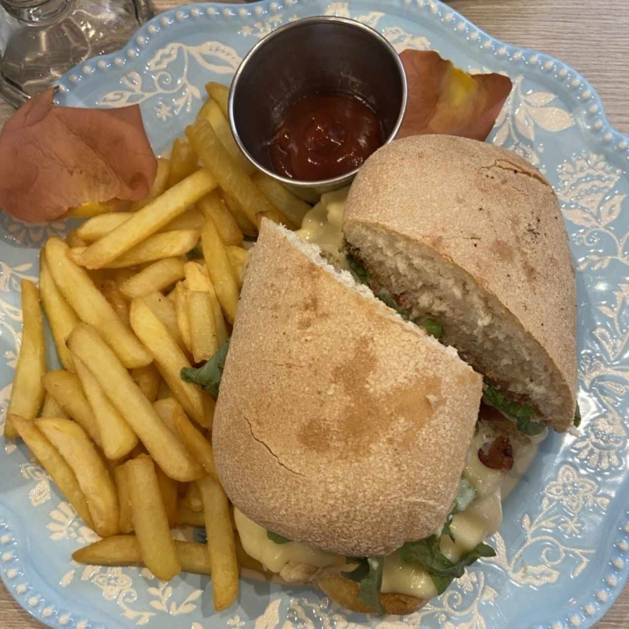Roasted Chicken Club Sandwich