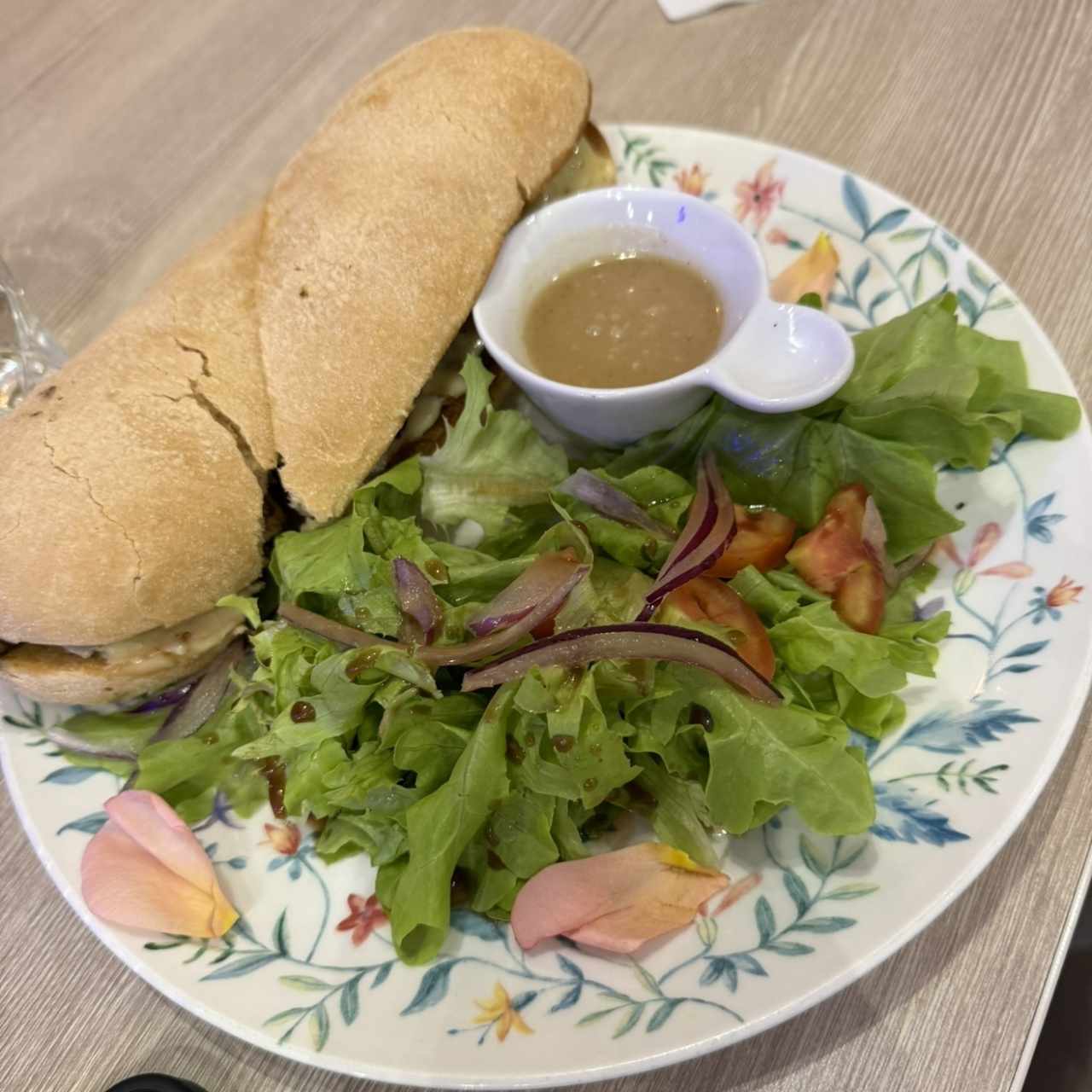 Roasted Chicken Club Sandwich