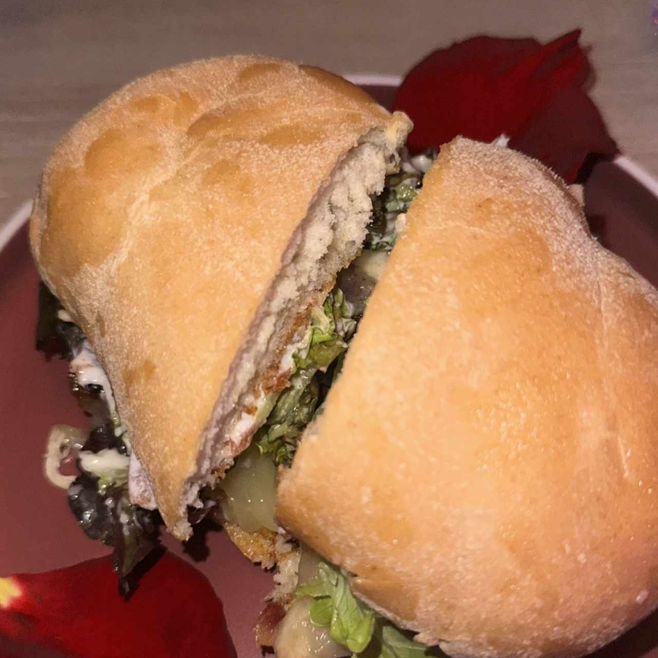 Roasted Chicken Club Sandwich