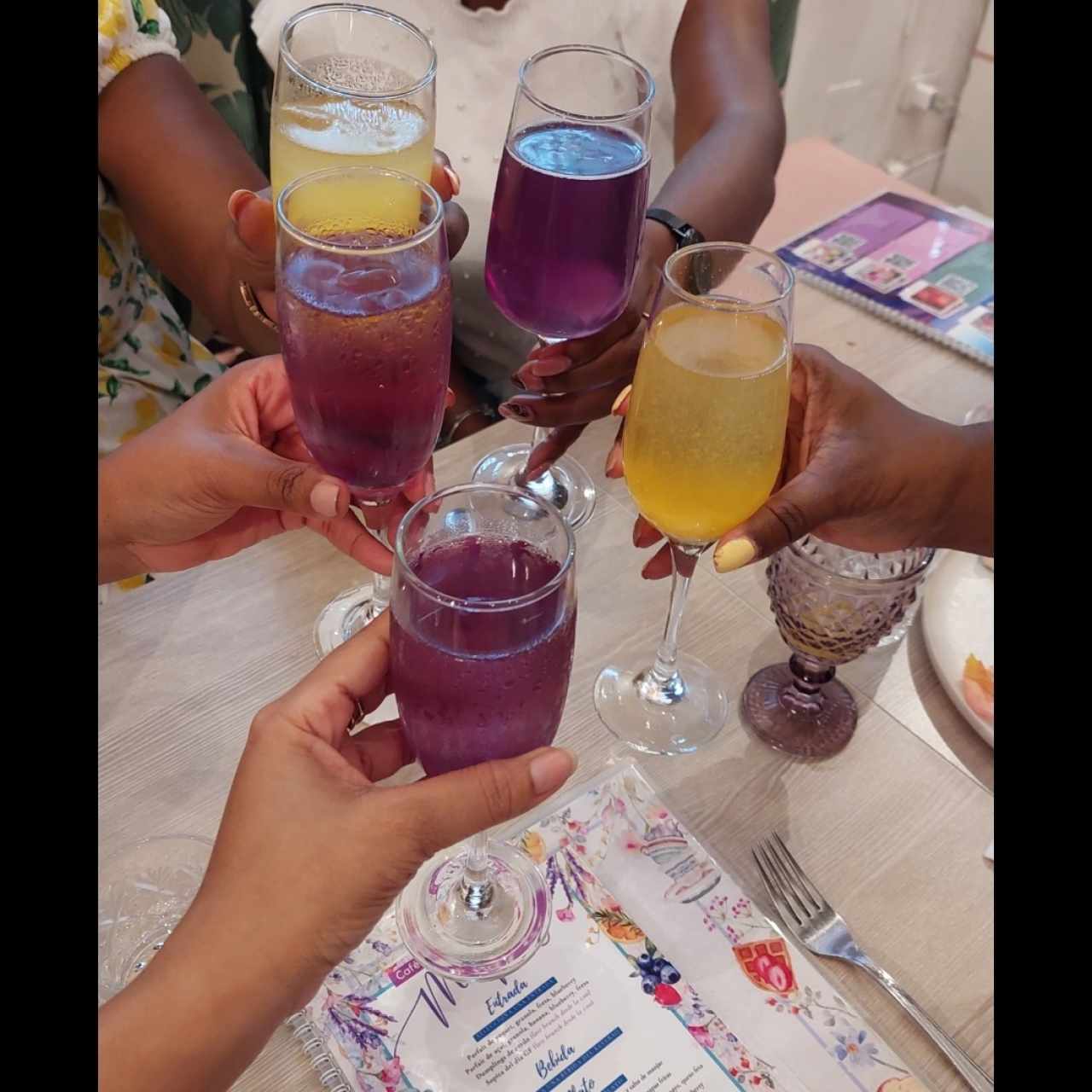 mimosa lavanda y maracuyá