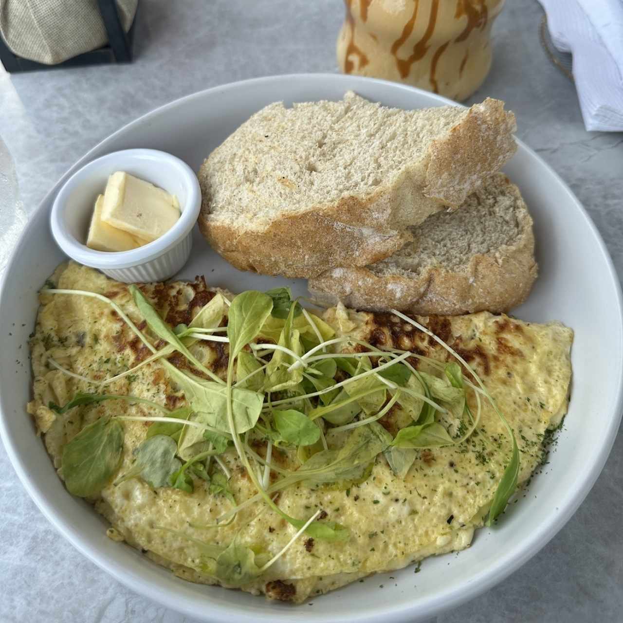 French toasts con omelette