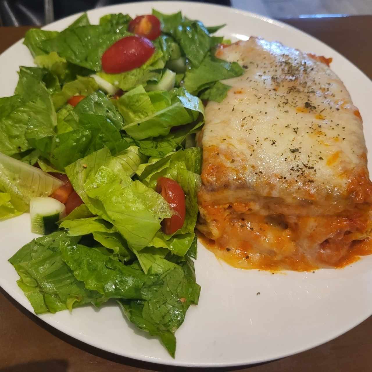 Lasaña de pollo