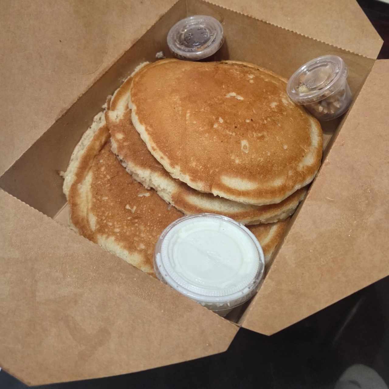 PANCAKES AL ESTILO GRIEGO