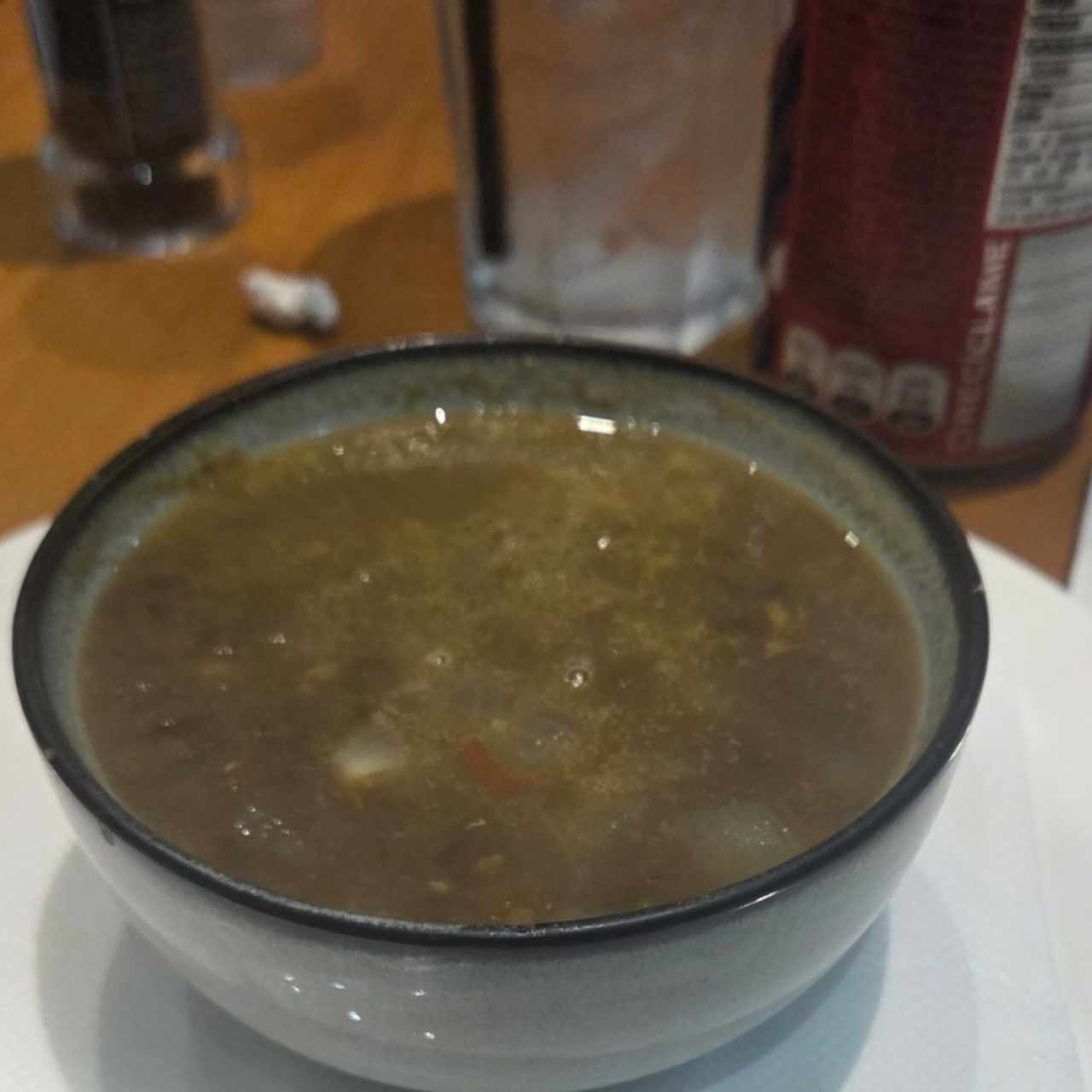 ENTRADAS - Sopa de Lentejas