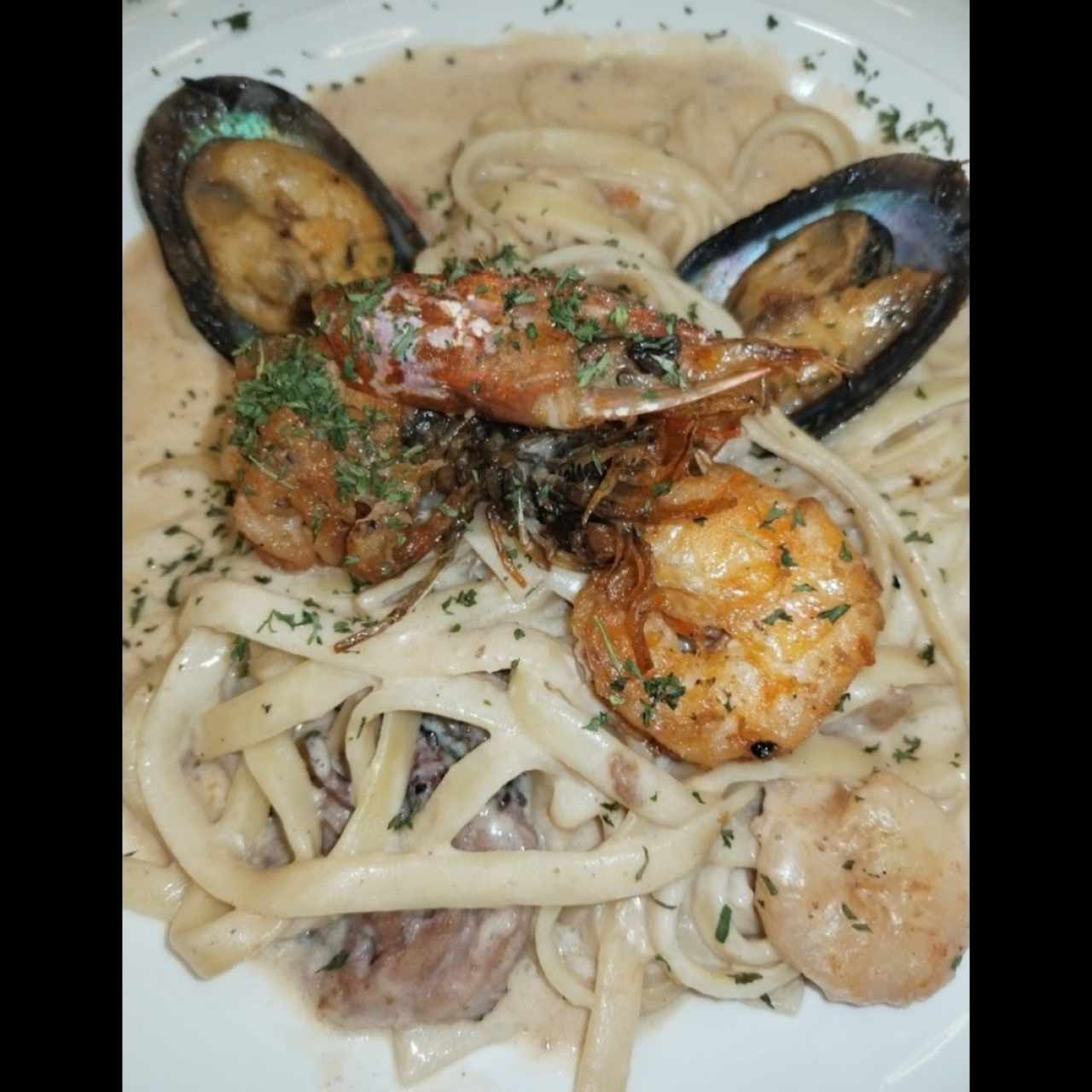 Pasta frutos del mar