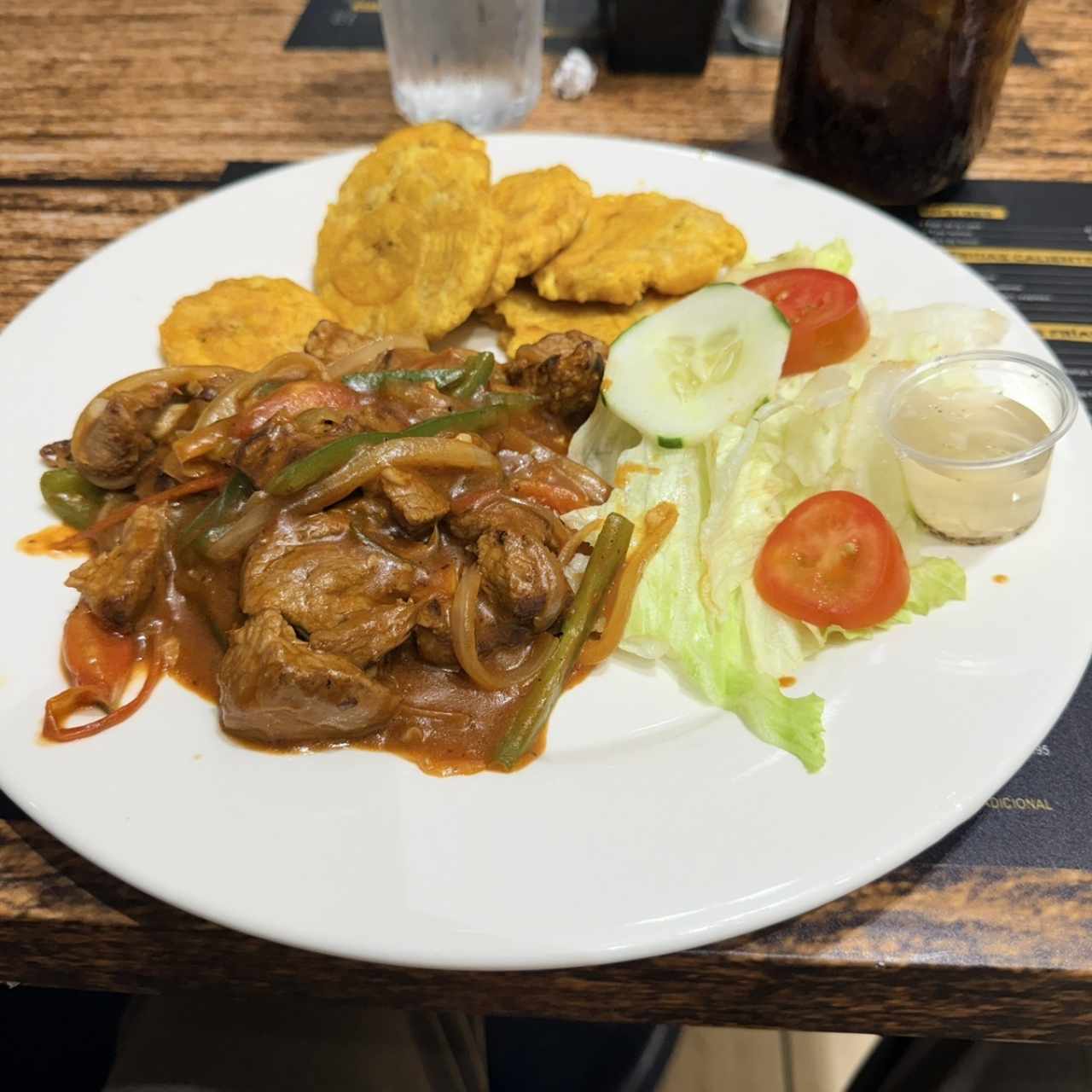 Filete de Res a la Plancha, Picado o Pimienta