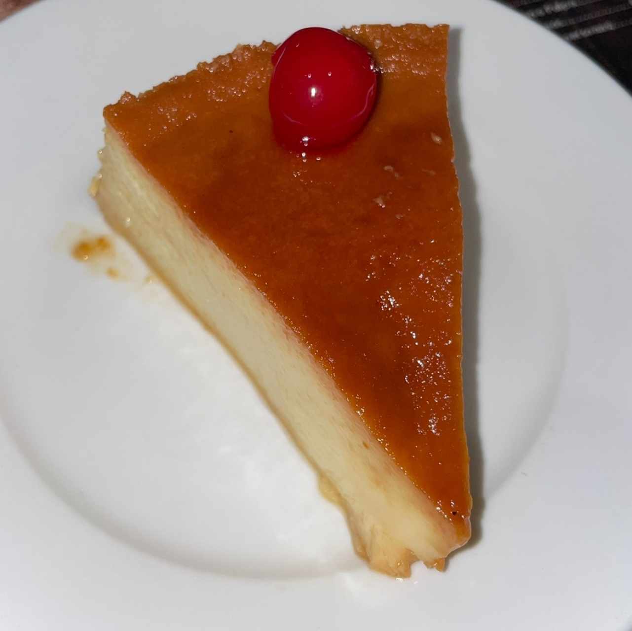flan de la casa (pueden comer dos personas, es grande)