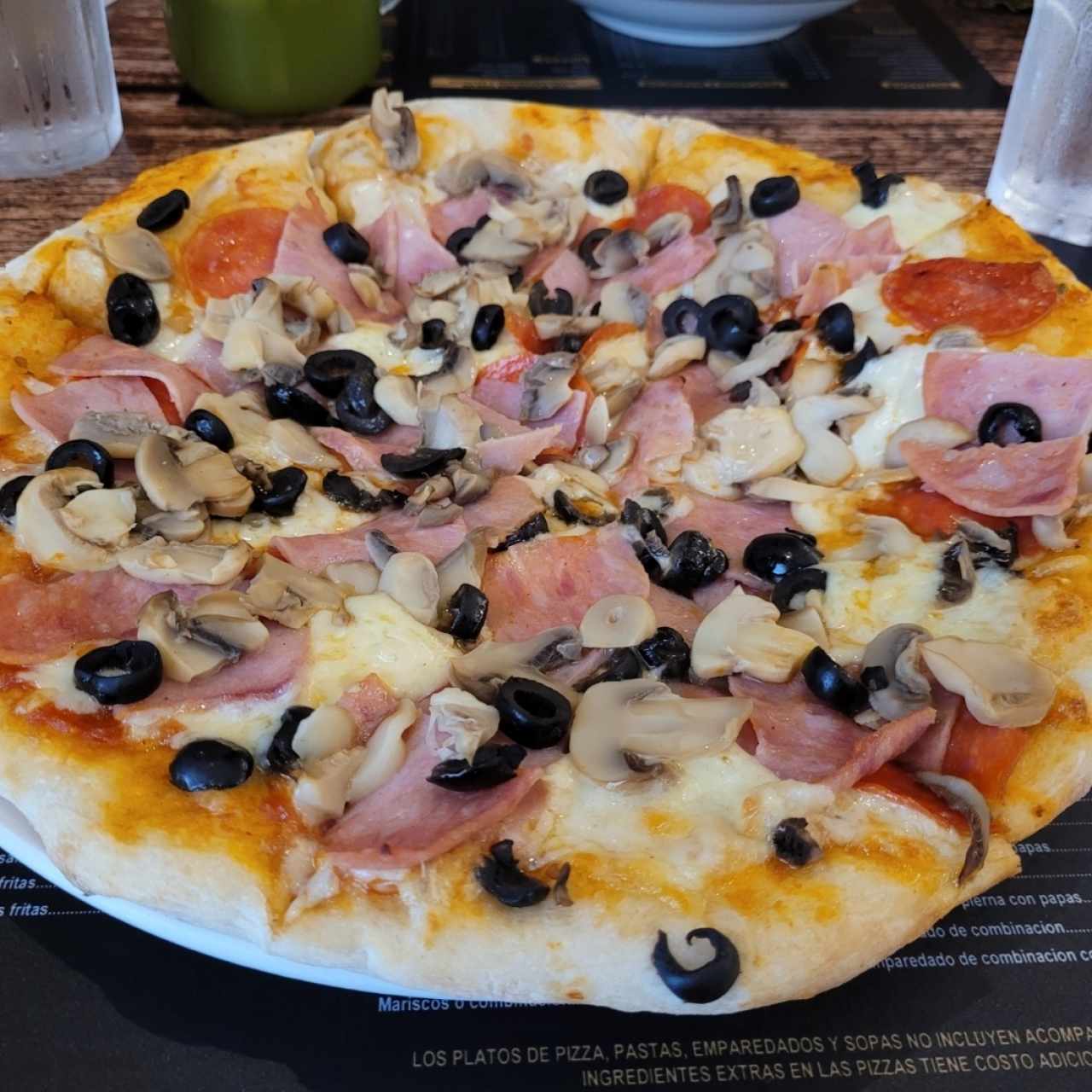Pizzas - Combinación