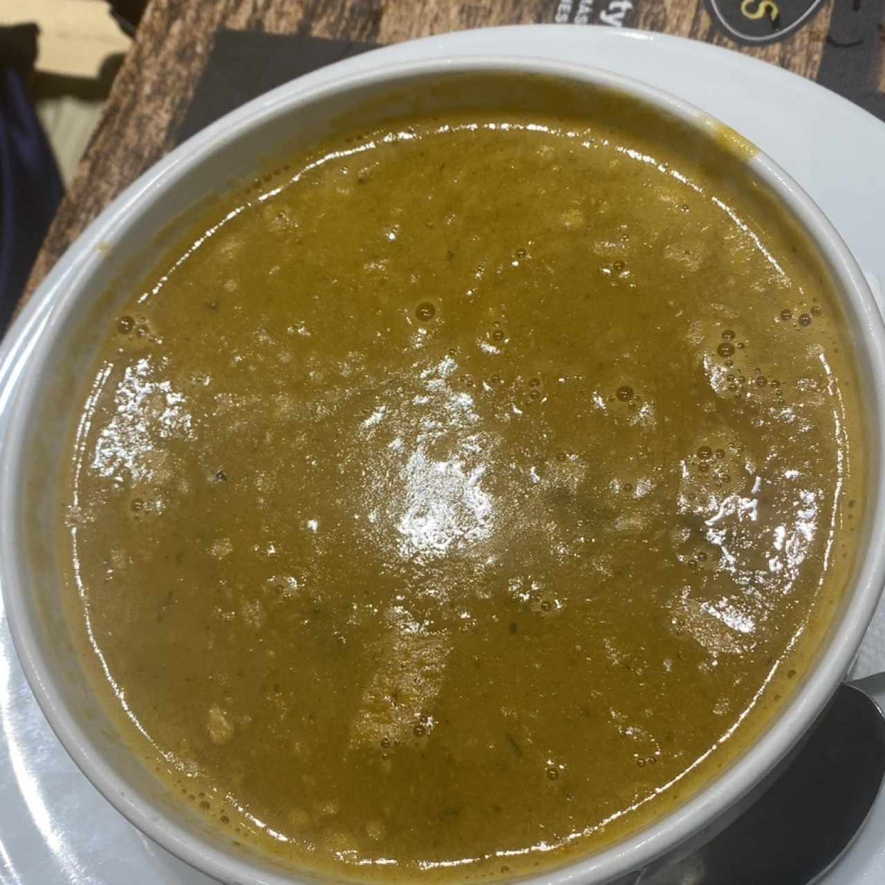 Sopa de mariscos bien cargada