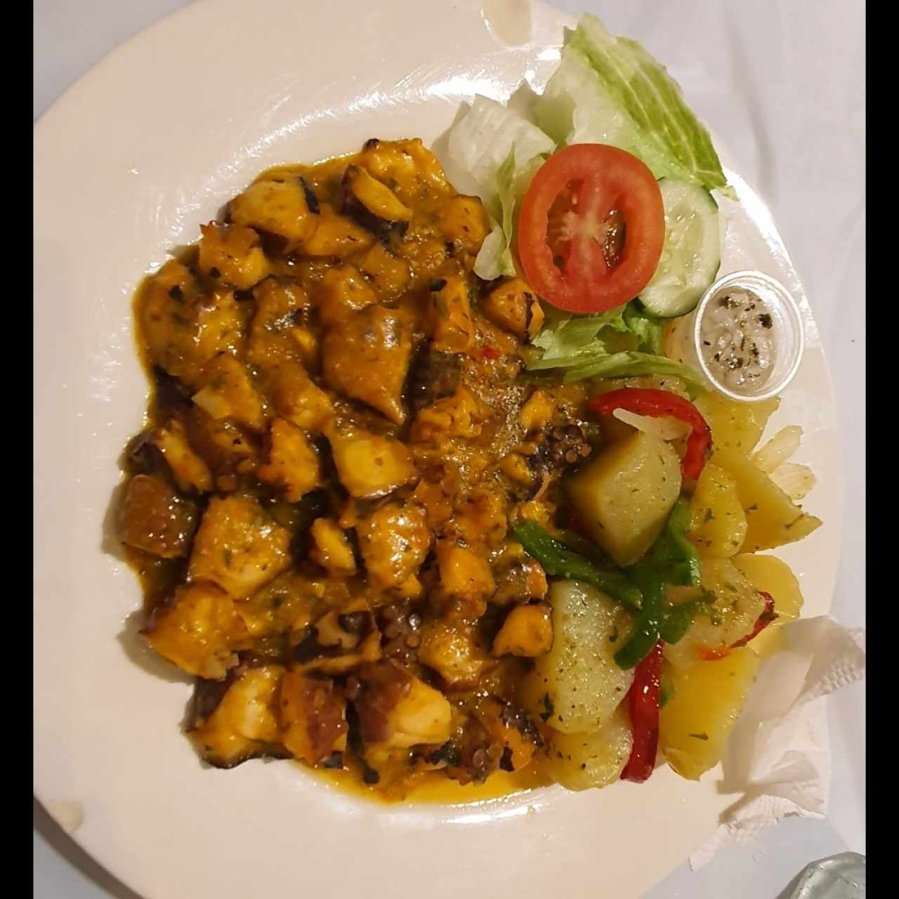 Pulpo al Ajillo o al Carbón