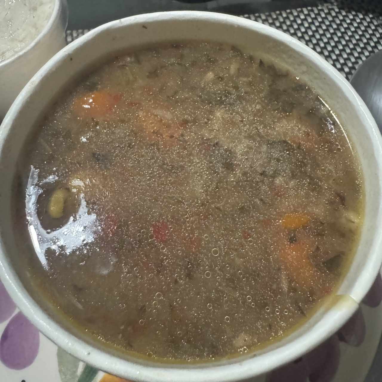Sopa de costilla