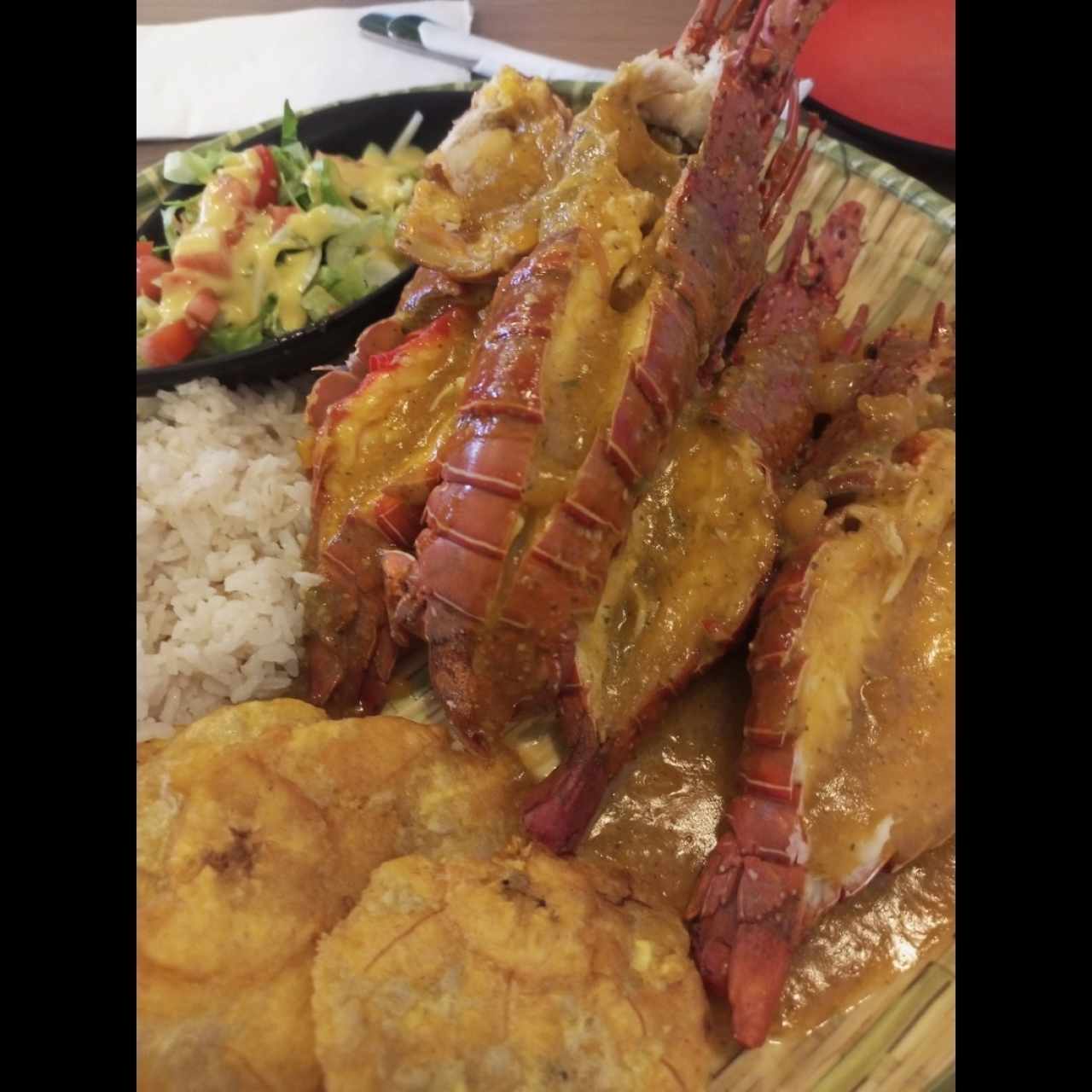 Langosta al ajillo