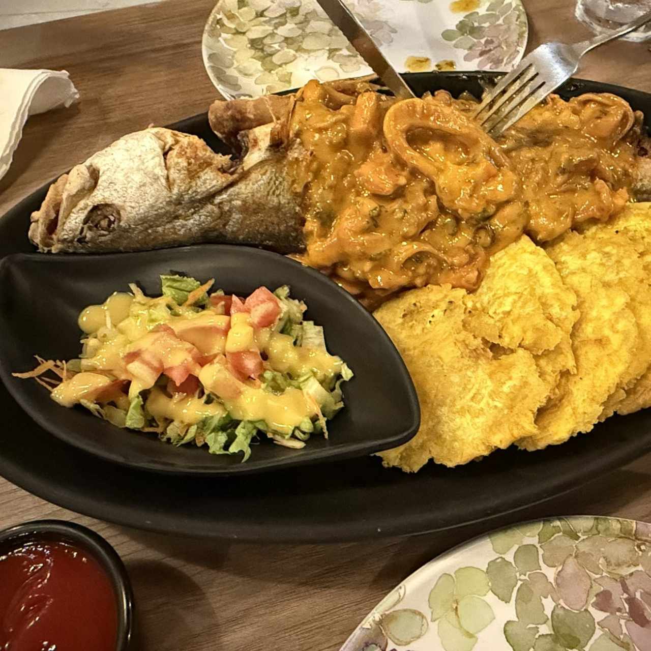 Pescado a lo macho