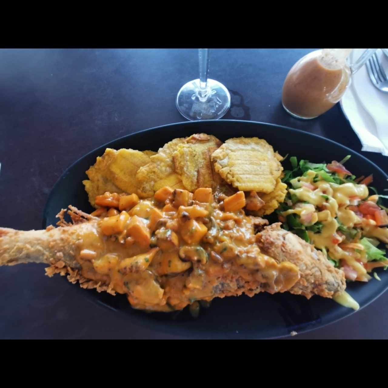 Pescado a lo macho 