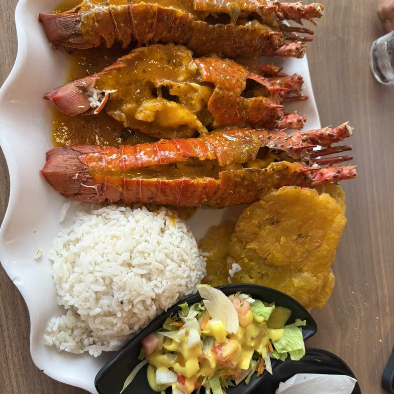Langosta al ajillo