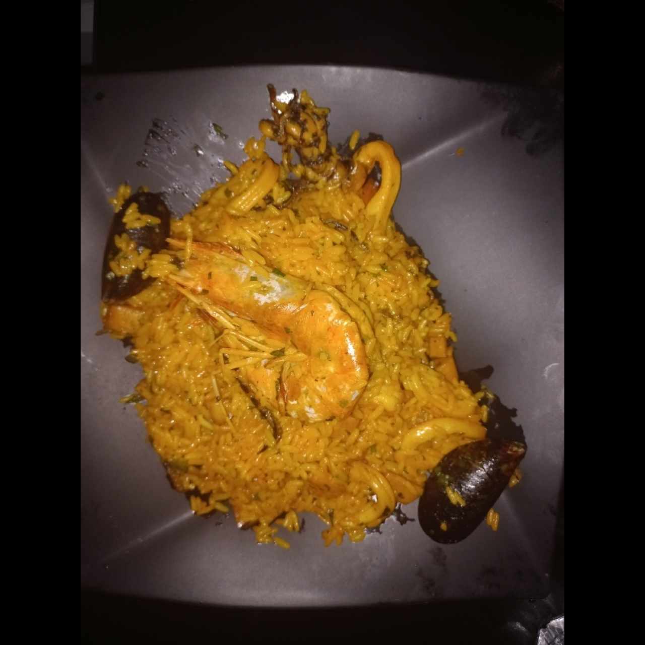 Arroz con mariscos