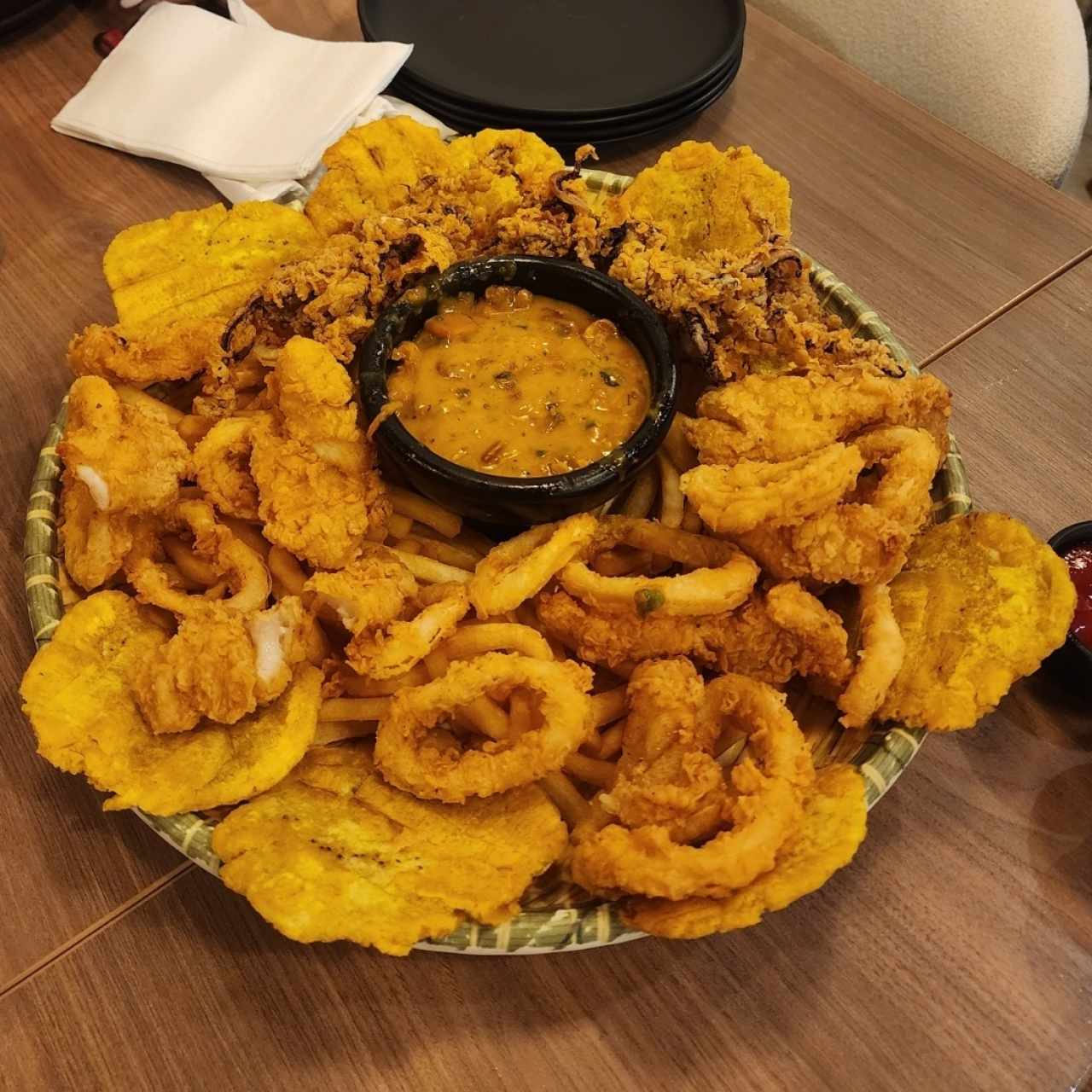 Picada de mariscos